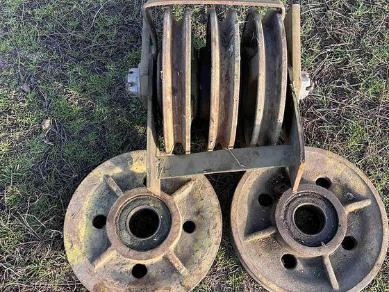 Шківи тросові