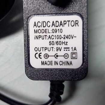 Toiteplokk alaldi kitarri efektipedaalidele 9 V DC / 1 A