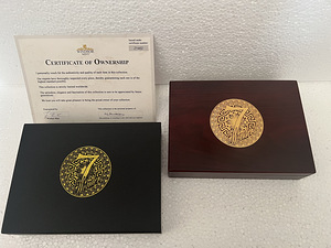 7 Wonders of Ancient World 24CT gold. Windsor mint. (6 foto / 7)