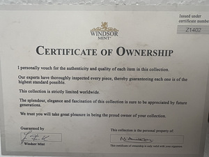 7 Wonders of Ancient World 24CT gold. Windsor mint. (7 foto / 7)