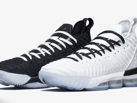 Lebron XVI white/black, US size:11