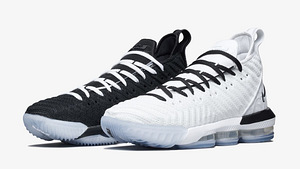 Lebron XVI white/black, US size:11 (1 фото из 1)
