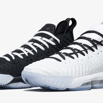 Lebron XVI white/black, US size:11