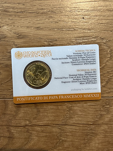 Vatican 0,50€ coin card 13 (2 foto / 2)