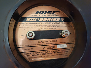 Акустическая система Bose серии 901 V. (6 фото из 8)