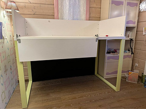 Детская кровать + Sleepwell красный ортопедический пружинный (2 фото из 7)