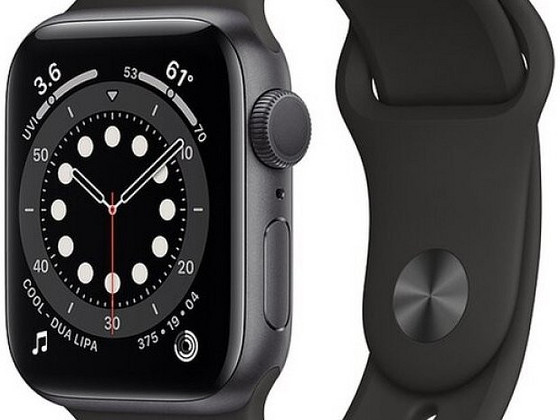 Смарт часы Apple watch 6 40mm аку 88% + зарядка