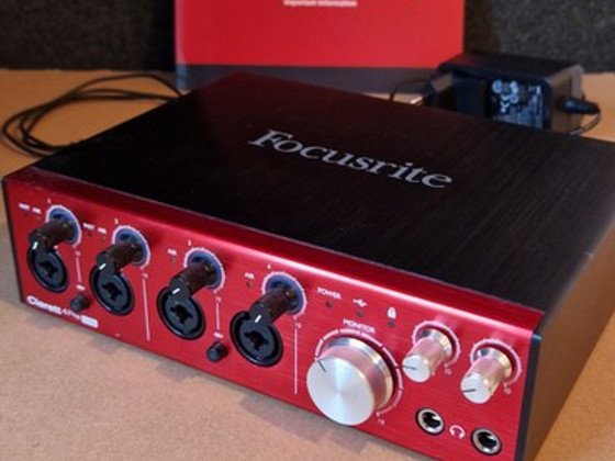 Звуковая карта focusrite Clarett 4Pre USB