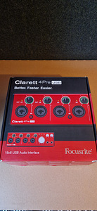 Focusrite Clarett 4Pre USB helikaart (3 foto / 3)