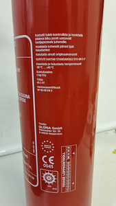 Gloria süsihappegaaskustuti 5kg CO2/89B (2 foto / 2)
