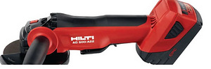 Akuketaslõikur Hilti AG 125-A22 + aku 3.3Ah (1 foto / 5)