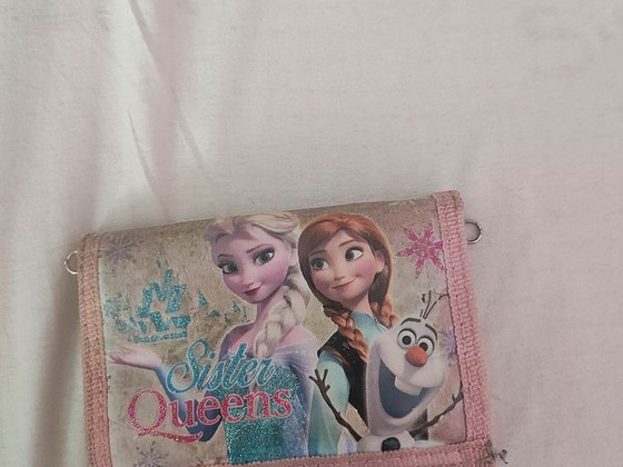 Laste roosa rahakott Frozen