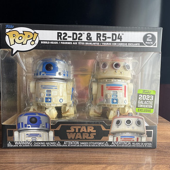Funko Pop R2-D2 и R5-D4 (Galactic Convention Exc)