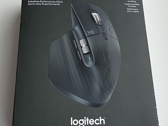 Logitech MX Master 3s Black/Light Gray