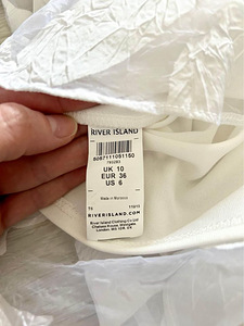 River Island pluus valge suurus 10/36 (3 foto / 3)