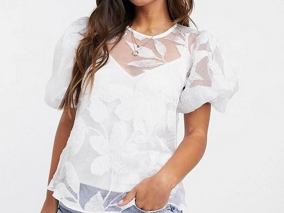 River Island pluus valge suurus 10/36