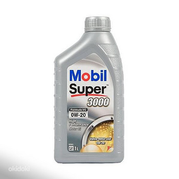 Mobil super 3000 0w20 6 liitrit.