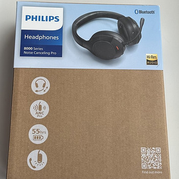Philips Over-Ear Wireless Headphones TAH8507BK/00