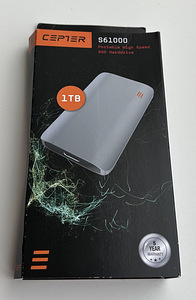 CEPTER S6 EXTERNAL SSD 1 TB (1 фото из 3)