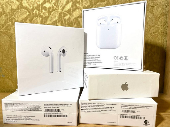 Высококачественные Apple Airpods 2. Поколения 1:1