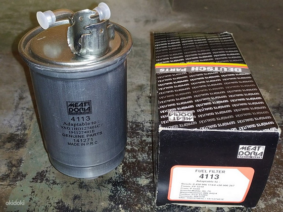 Топливный фильтр Meat&Doria 4113 Volkswagen Audi Seat 1HO127401C