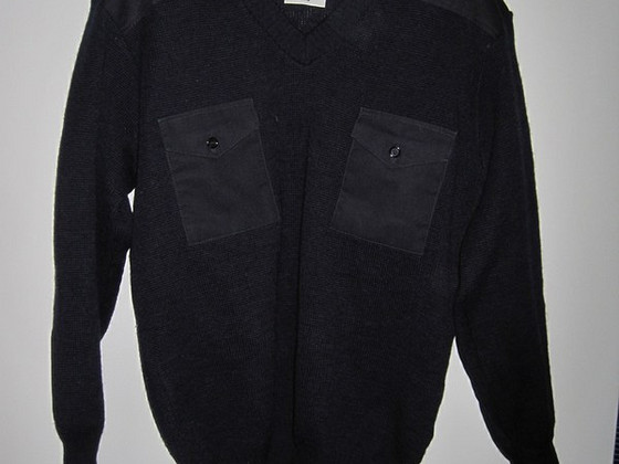 Villane 100% kampsun Briti militar meremeeste Made in UK
