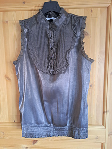 Ilus metallik pruun New Looki pluus, L (1 foto / 1)