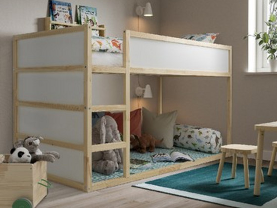 Детская кровать Ikea KURA 90х200см