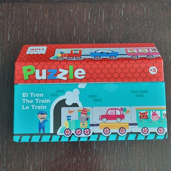 Puzzle пазл крупный 2+ поезд