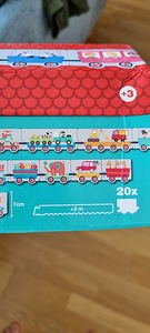 Puzzle пазл крупный 2+ поезд (2 фото из 3)