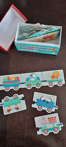 Puzzle пазл крупный 2+ поезд (3 фото из 3)