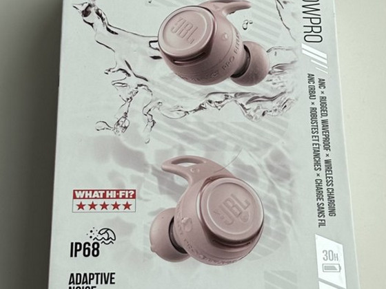 JBL Reflect Flow Pro , Pink / White