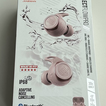 JBL Reflect Flow Pro , Pink / White
