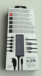 Unisynk 10 Port Dual Display USB-C Hub for Mac Black/Grey (4 foto / 4)