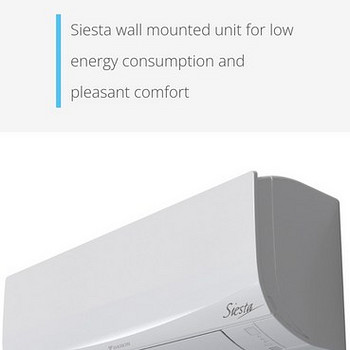 Õhksoojuspump DAIKIN SIESTA 35000 BTU