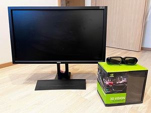 BenQ XL2420-B + Nvidia 3D glasses (1 foto / 3)