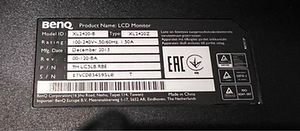 BenQ XL2420-B + Nvidia 3D glasses (2 foto / 3)