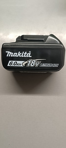 Makita BL1860B 6,0 Ah originaal, uus aku. (1 foto / 3)