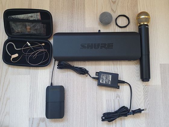 Микрофоны Shure BLX1288 COMBO, MX153 + SM58