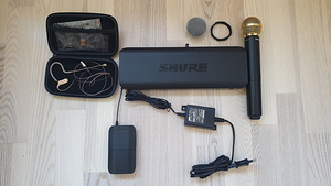 Микрофоны Shure BLX1288 COMBO, MX153 + SM58 (1 фото из 8)