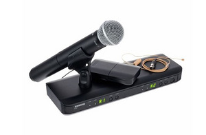 Микрофоны Shure BLX1288 COMBO, MX153 + SM58 (2 фото из 8)