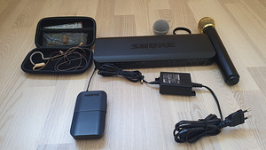 Микрофоны Shure BLX1288 COMBO, MX153 + SM58 (3 фото из 8)