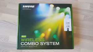 Микрофоны Shure BLX1288 COMBO, MX153 + SM58 (8 фото из 8)