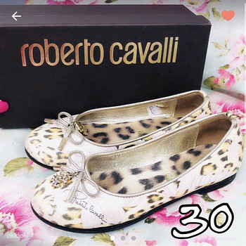 Roberto Cavalli tüdrukute baleriinad kingad nr 30