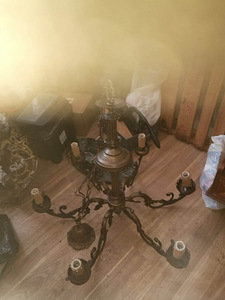 Antiik laelamp Itaaliast, 6 pirni (1 foto / 5)