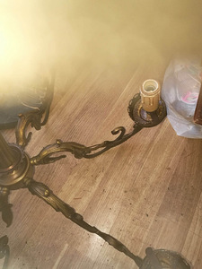 Antiik laelamp Itaaliast, 6 pirni (2 foto / 5)