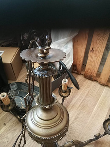 Antiik laelamp Itaaliast, 6 pirni (3 foto / 5)