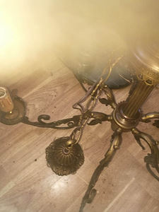Antiik laelamp Itaaliast, 6 pirni (4 foto / 5)