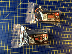 Аккумуляторы Dynamite 2S LIPO / 650 мАч + 800 мАч (5 фото из 5)