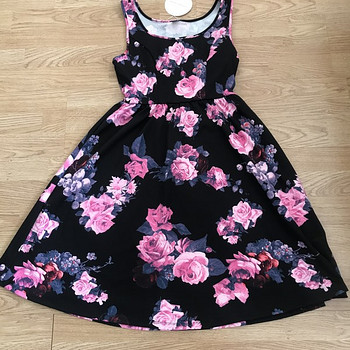 Roosidega kleit, XS